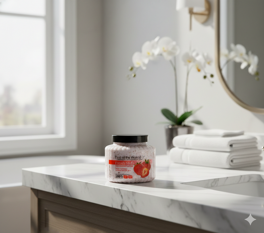 Exfoliante corporal de Fresa