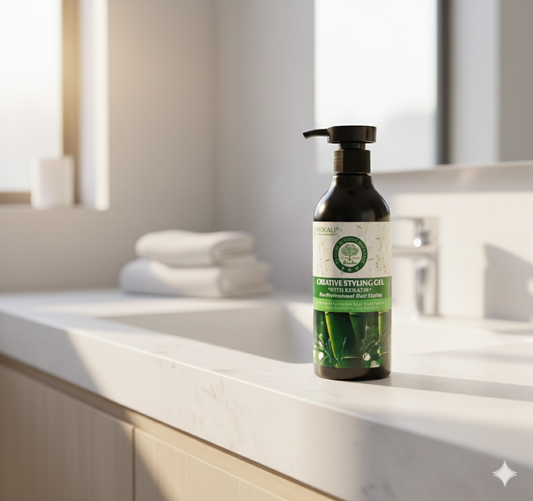 Gel Estilizador de Bambú & Keratina